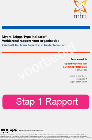 Stap 1 Rapport MBTI